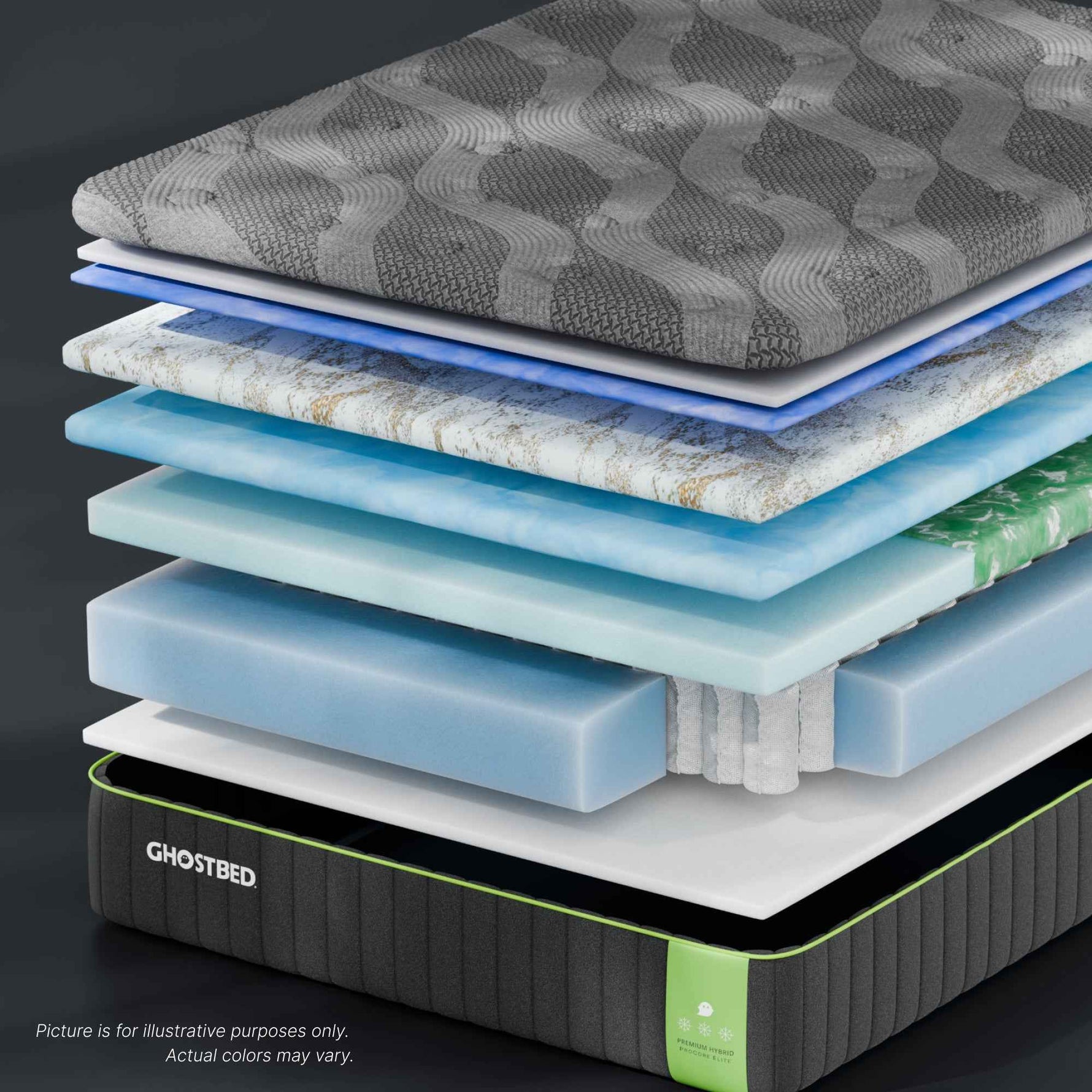 GhostBed 14" Premium Hybrid Mattress product image 14
