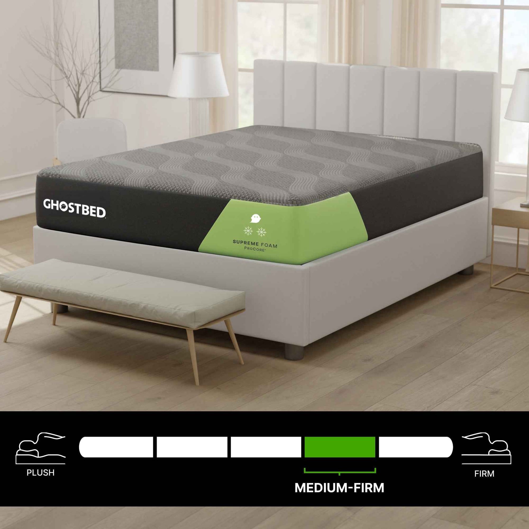 GhostBed 12" Supreme Foam Mattress product image 6