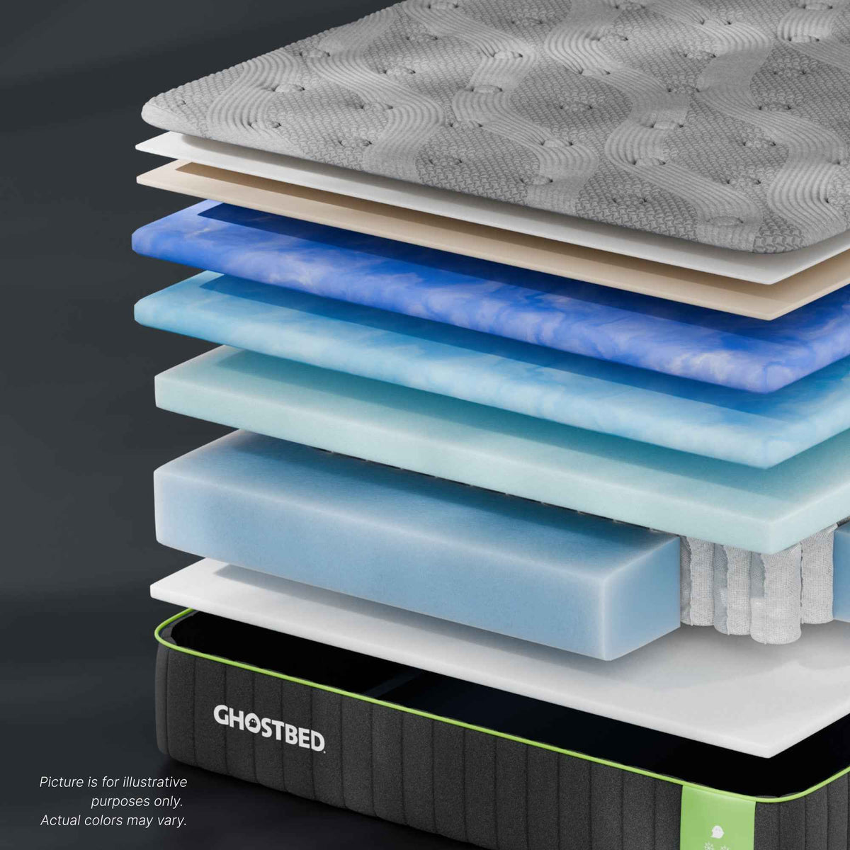 GhostBed 12" Supreme Hybrid Mattress product image 3
