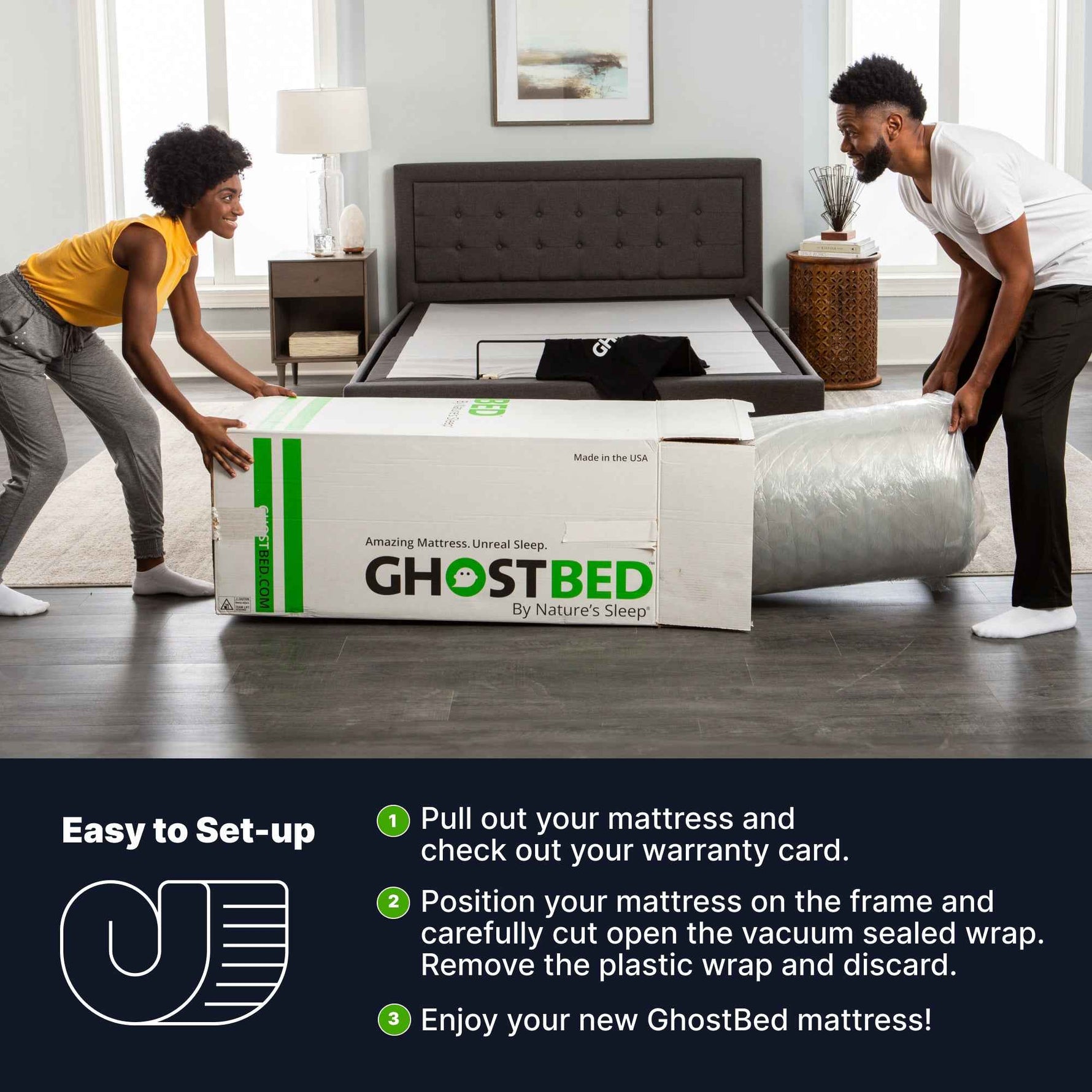 GhostBed 12" Legend Foam Mattress product image 11