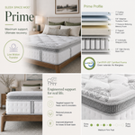 Sleek Space Mod Prime 14" Hybrid Euro-Top Mattress product image 1