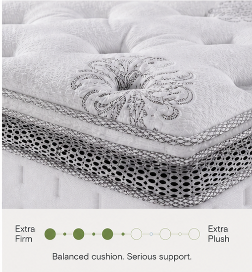 Sleek Space Mod Lift 12" Hybrid Pillow-Top Mattress product image 3