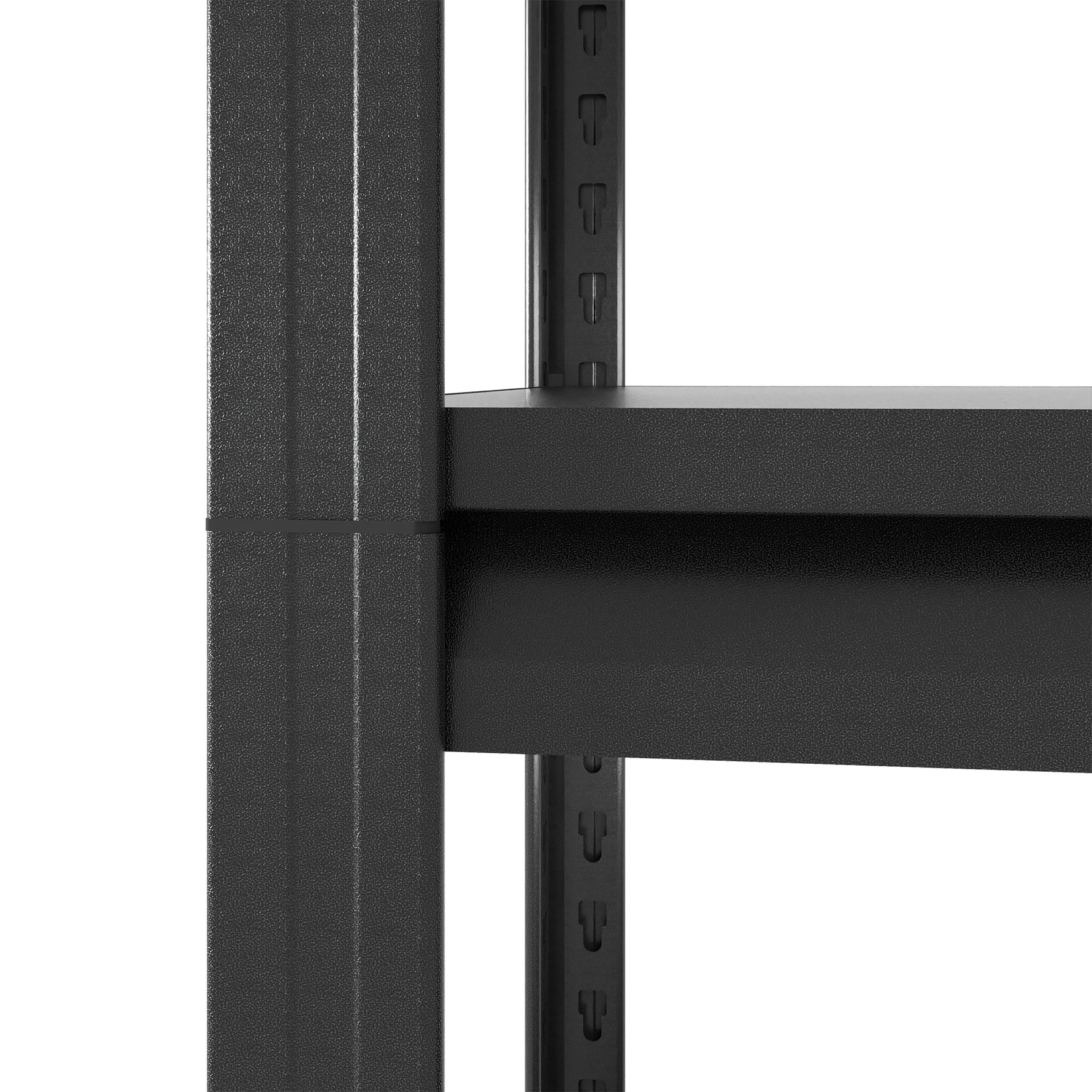 Industrial Heavy-Duty Metal 5-Tier Adjustable Shelving Unit with Pegboard for workshop, garage, storage, or utility use