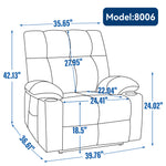 Chenille Dual-Motor Power Lift Recliner, 350 lb Capacity detail image 69