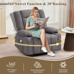 Kneading Massage Rocker Recliner with 4-Point 3D Kneading detail image 20