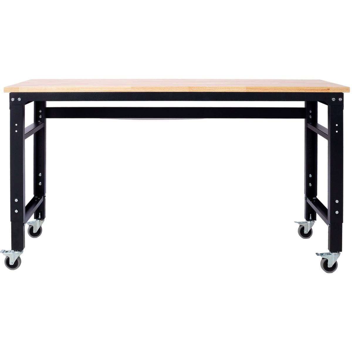 60" Rolling Adjustable Workbench workshop project bench