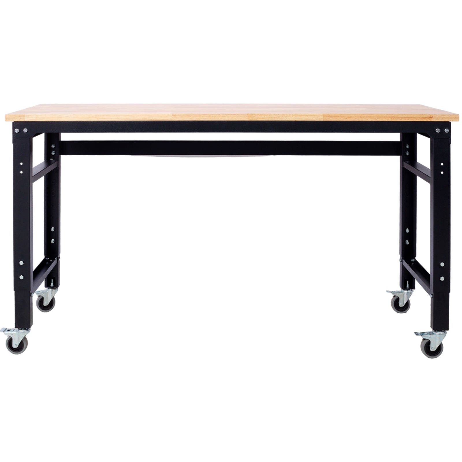 60" Rolling Adjustable Workbench workshop project bench
