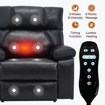 Dual-Motor Power Lift Recliner with Heat & Massage, 350 lb Capacity detail image 31