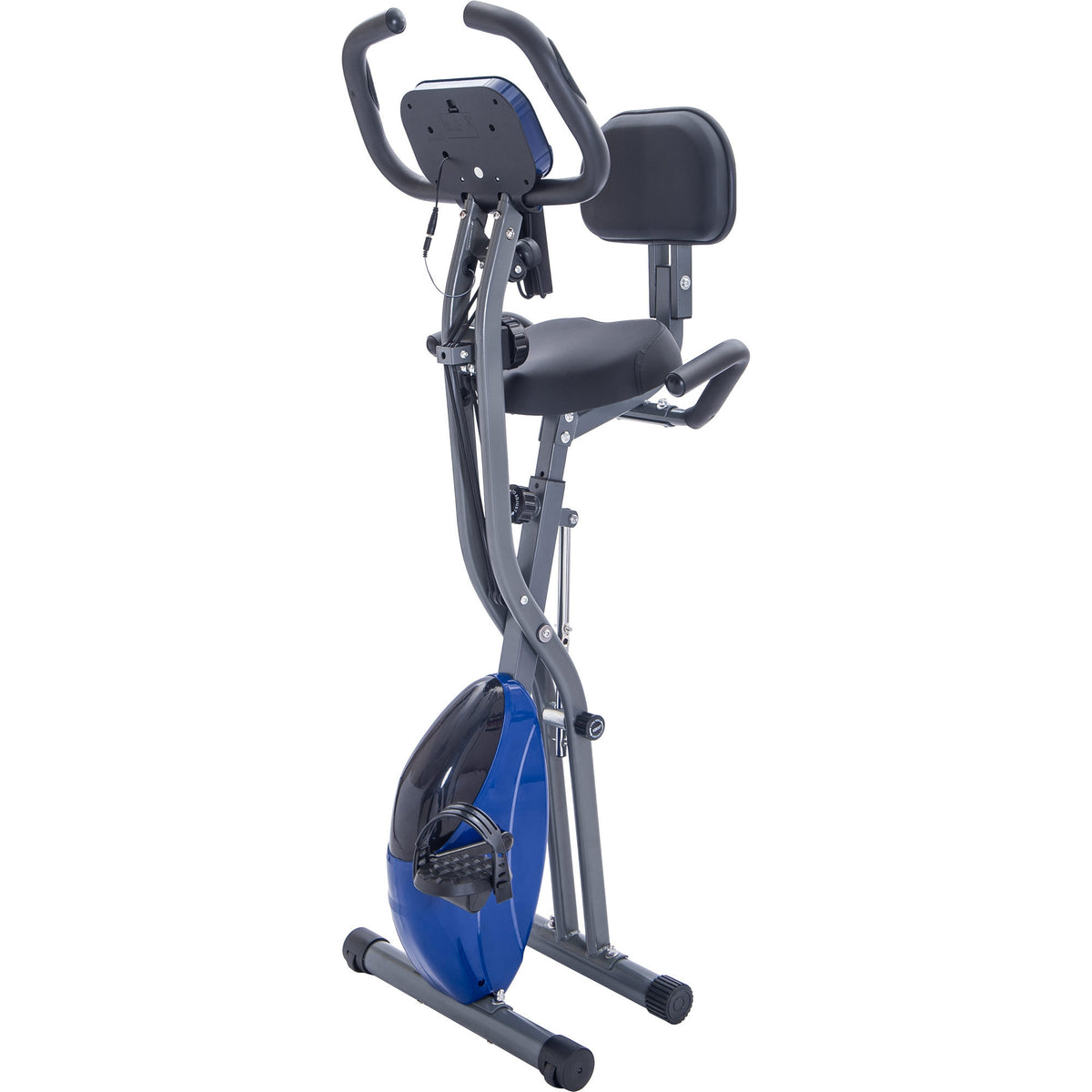 Folding Stationary Bike with 16-Level Magnetic Resistance, 300 lb Capacity detail image 75