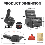 Dual-Motor Power Lift Heat & Massage Recliner detail image 63