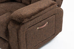 Oversized Lay Flat Recliner with Heat and Massage, Extended Footrest, Cup Holderr detail image 11
