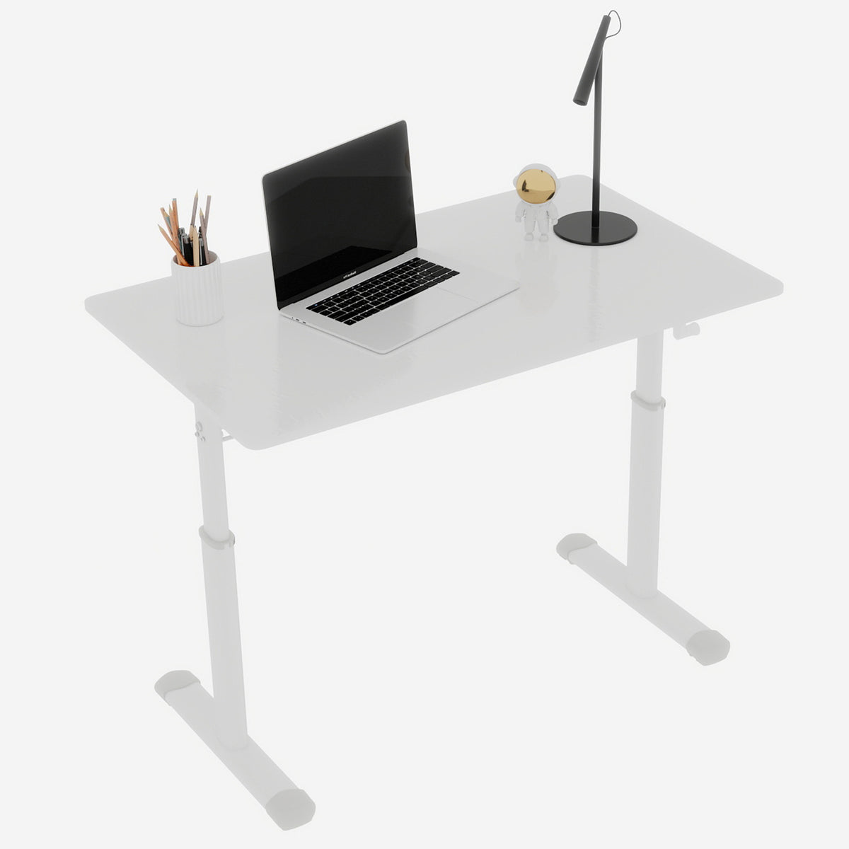 Height Adjustable Study Desk for Home Office workspace desk setup