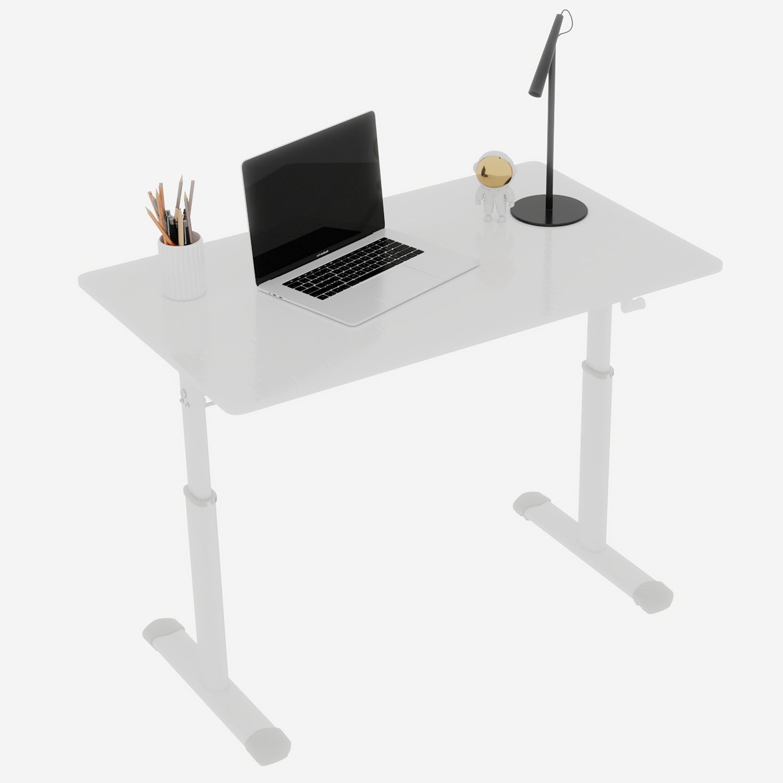 Height Adjustable Study Desk for Home Office workspace desk setup