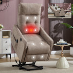 Single Motor Power Lift Recliner Chair with Massage & Heat detail image 28