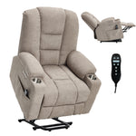 Large Dual-Motor Power Lift Heat & Massage Recliner detail image 49
