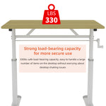 Height Adjustable Study Desk for Home Office workspace desk setup