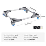 VEVOR Adjustable Appliance & Mini Fridge Stand for workshop, garage, storage, or utility use