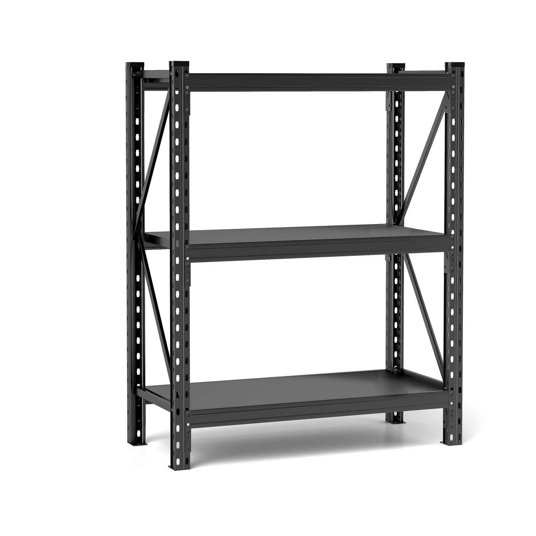 Heavy-Duty Adjustable Metal Storage Shelving Units for workshop, garage, storage, or utility use