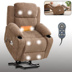 Dual-Motor Leather-Air Power Lift Recliner detail image 103
