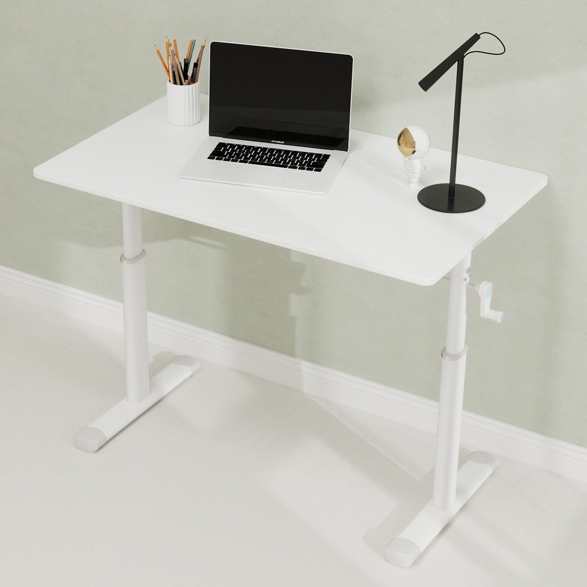 Height Adjustable Study Desk for Home Office workspace desk setup