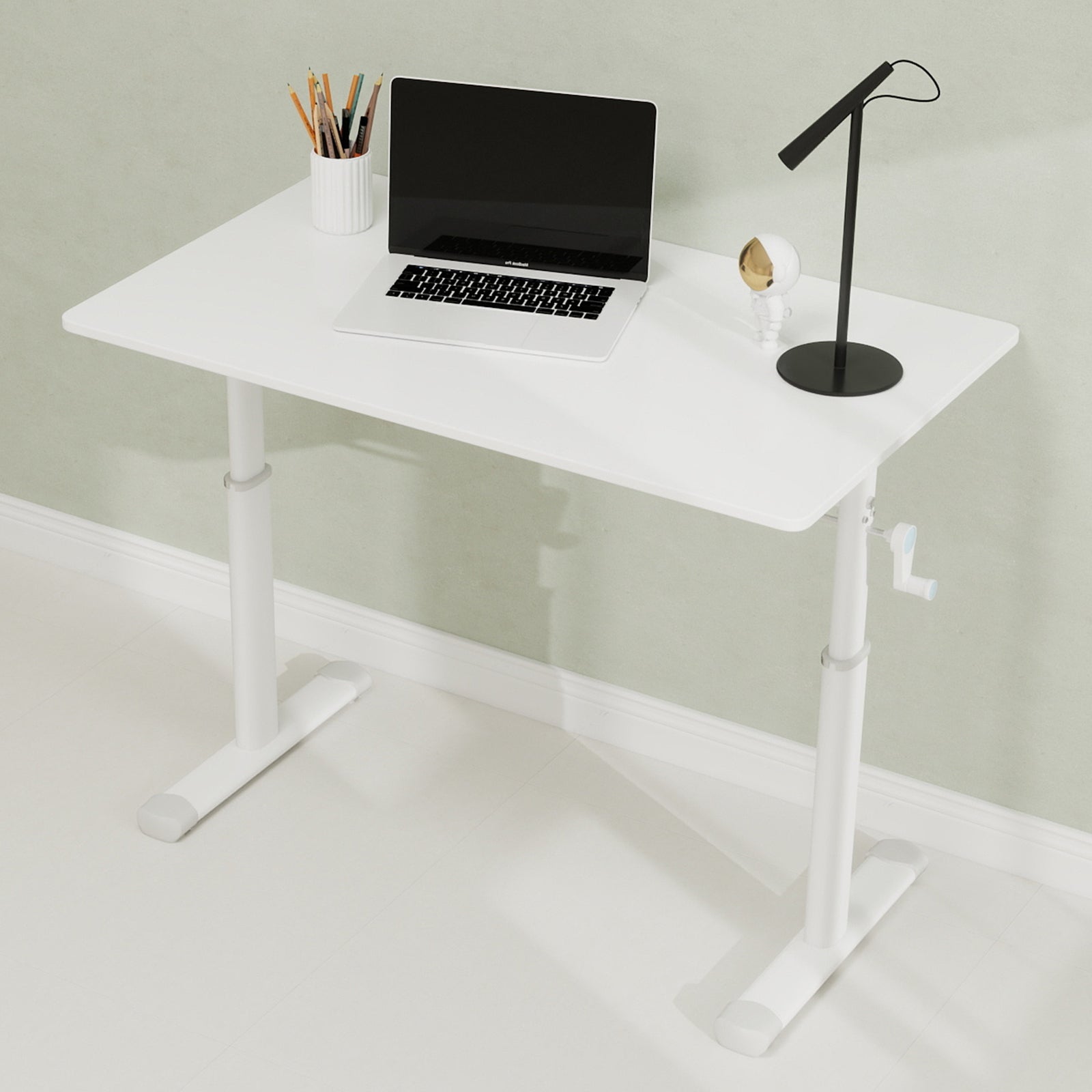 Height Adjustable Study Desk for Home Office workspace desk setup