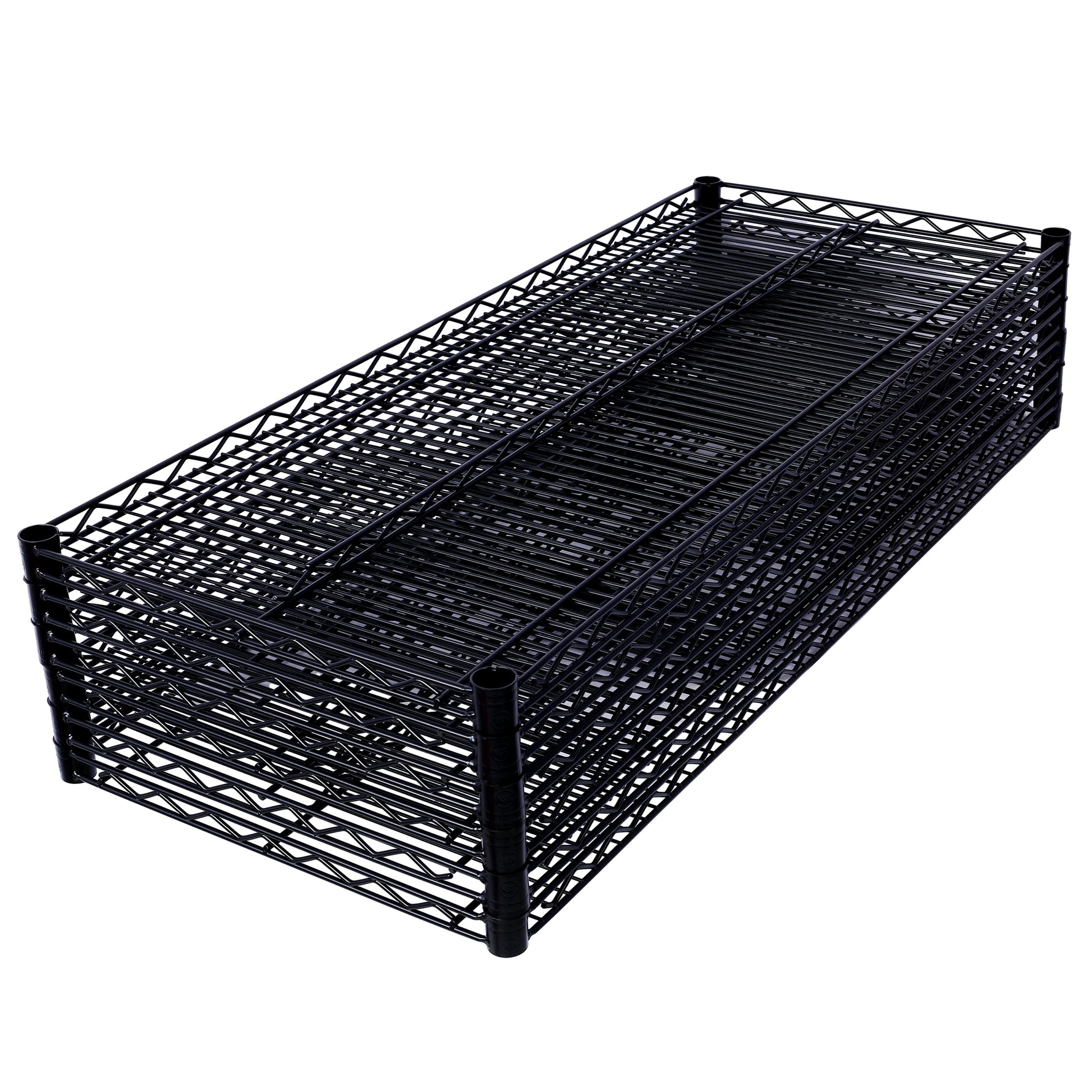 6-Tier NSF Wire Shelving Unit, 6000 lb Capacity for workshop, garage, storage, or utility use