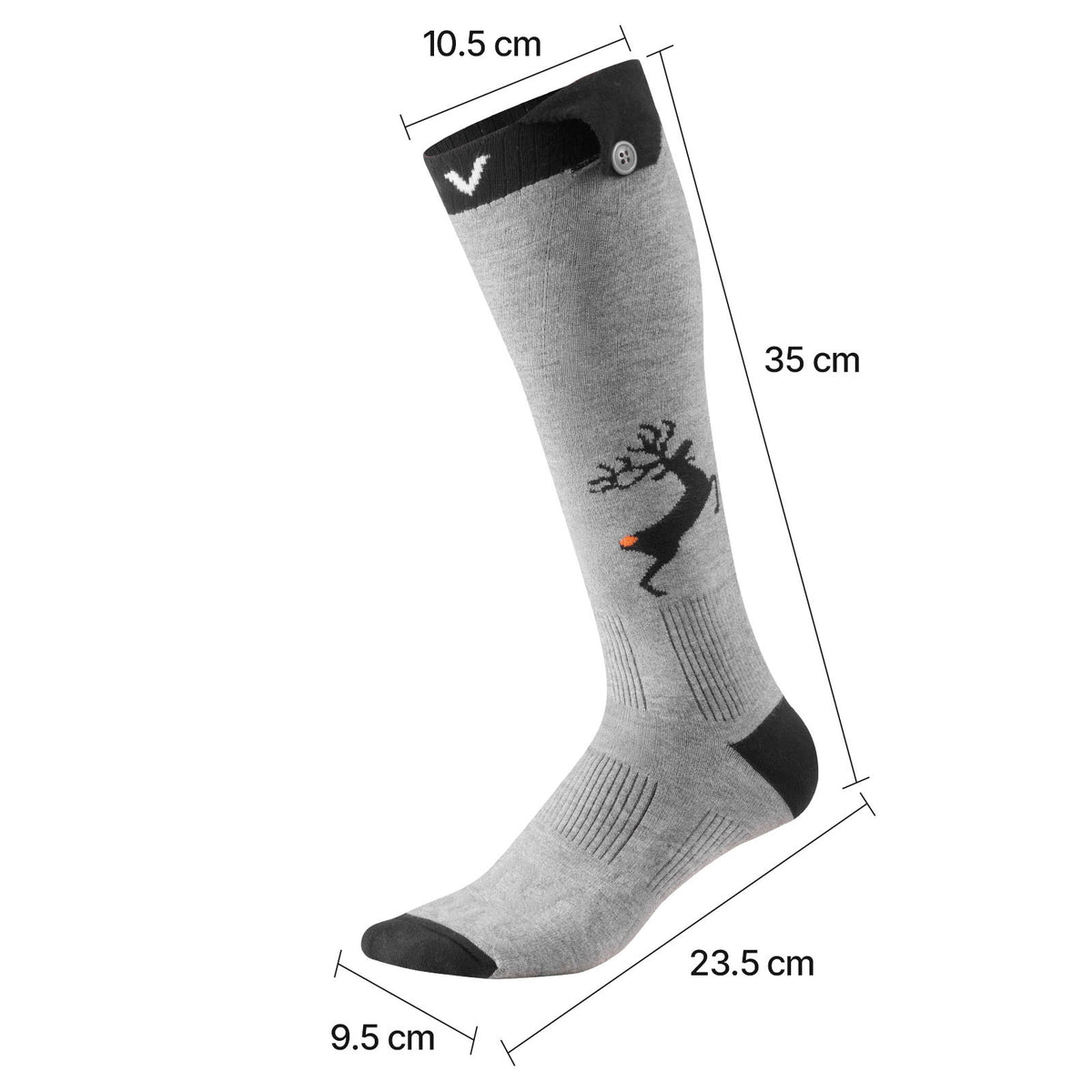 VEVOR Rechargeable Heated Socks detail image 4