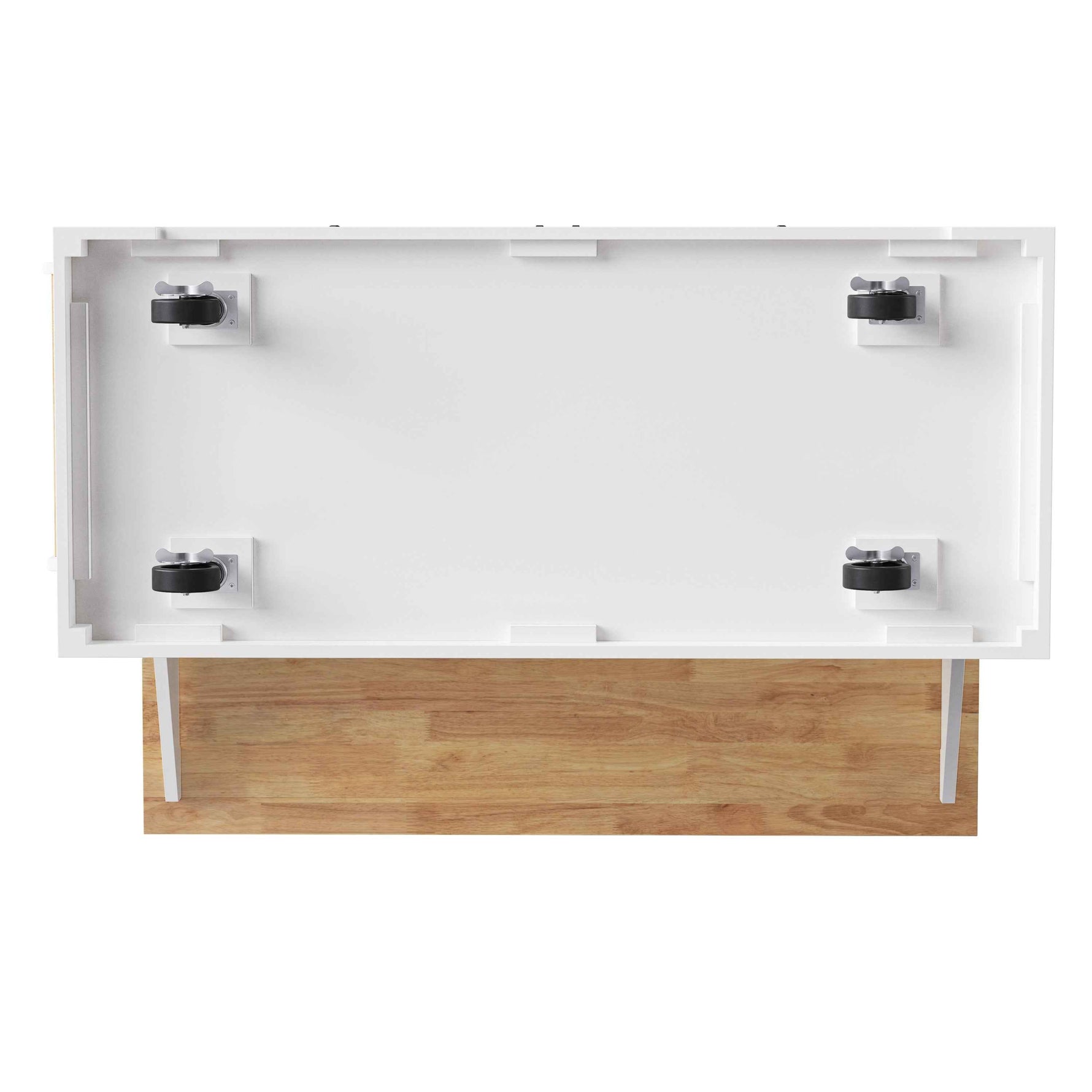 54 in. Rolling Kitchen Island with Drop Leaf & Storage product view 27