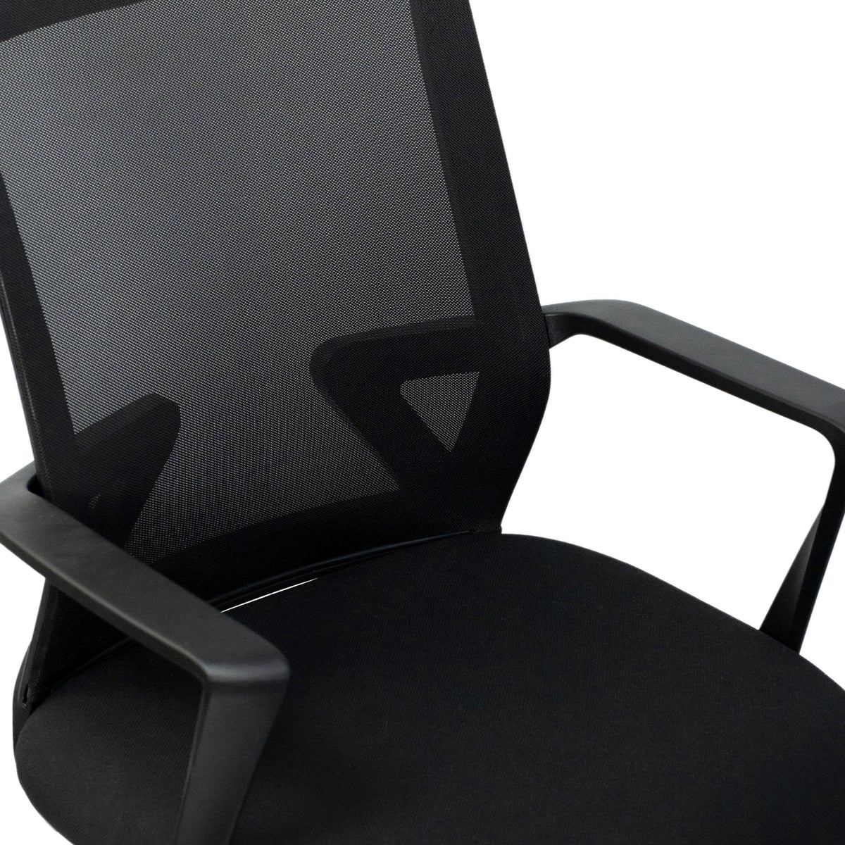Techni Mobili Ergonomic Mesh Task Chair, Black for home office seating