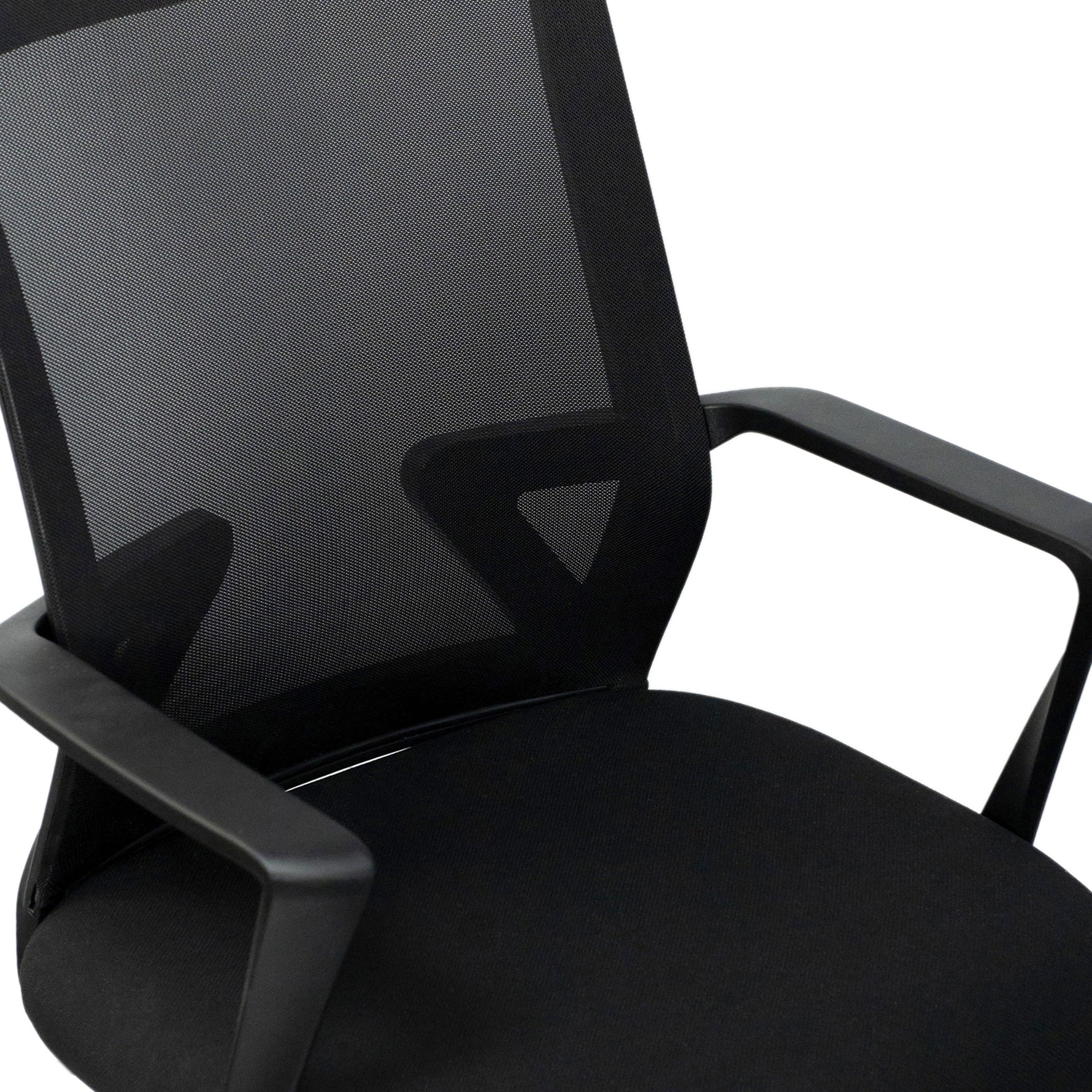 Techni Mobili Ergonomic Mesh Task Chair, Black for home office seating