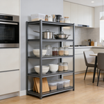 Heavy-Duty Adjustable Metal Storage Shelving Units for workshop, garage, storage, or utility use