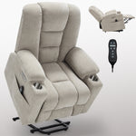 Large Dual-Motor Power Lift Heat & Massage Recliner detail image 86