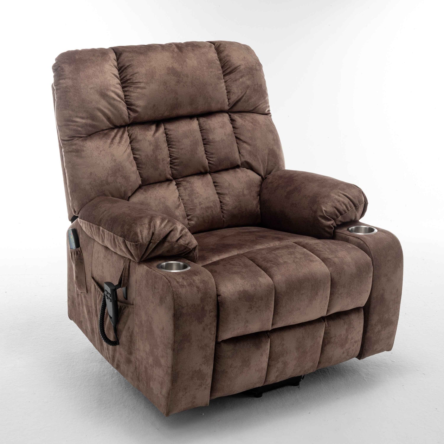 Big and Tall Power Lift Recliner with Heat and Massage detail image 2