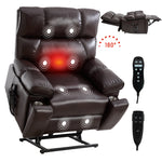Dual-Motor Power Lift Recliner with Heat & Massage, 350 lb Capacity detail image 120
