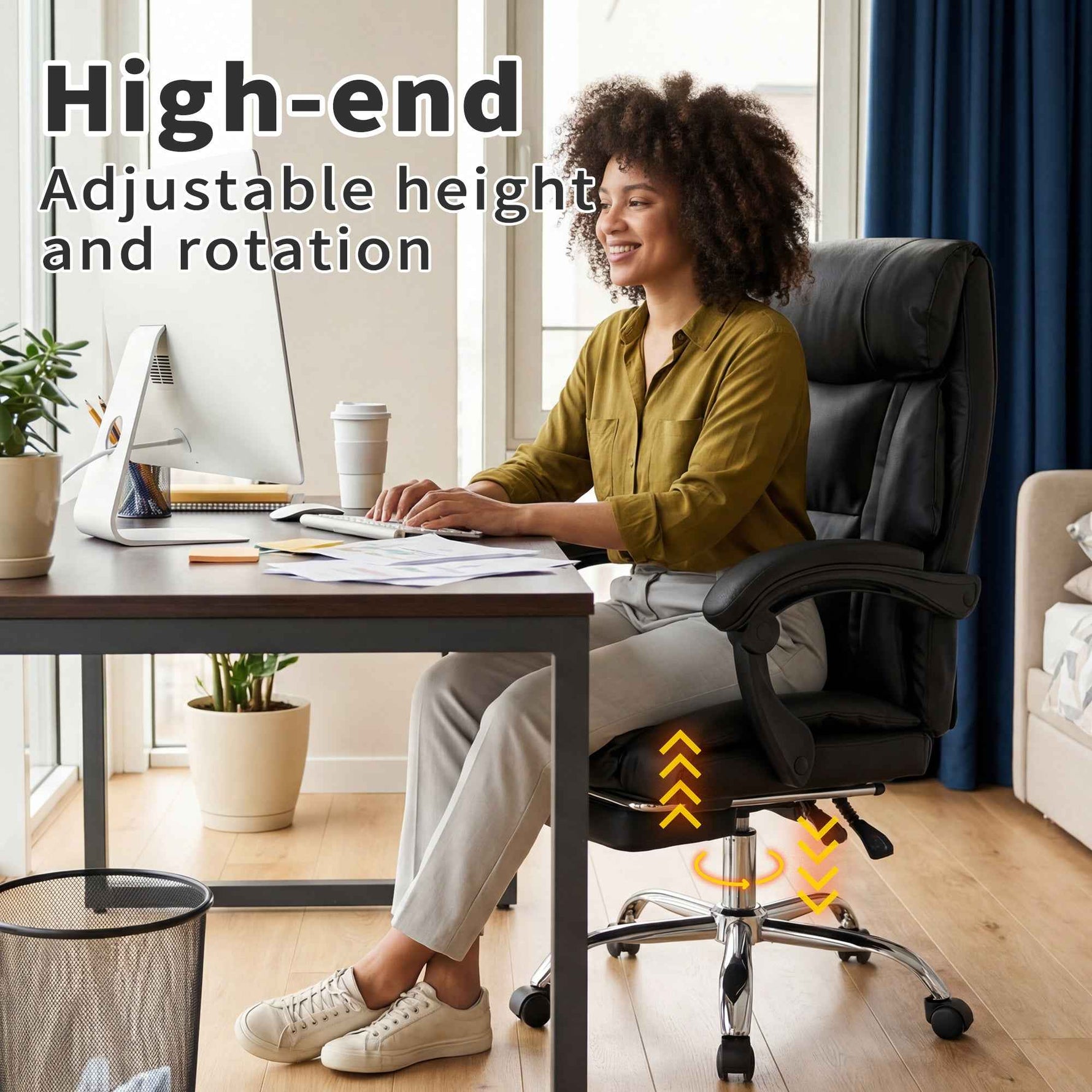 Executive Ergonomic Office Chair for home office seating