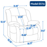 Dual-Motor Power Lift Heat & Massage Recliner detail image 58