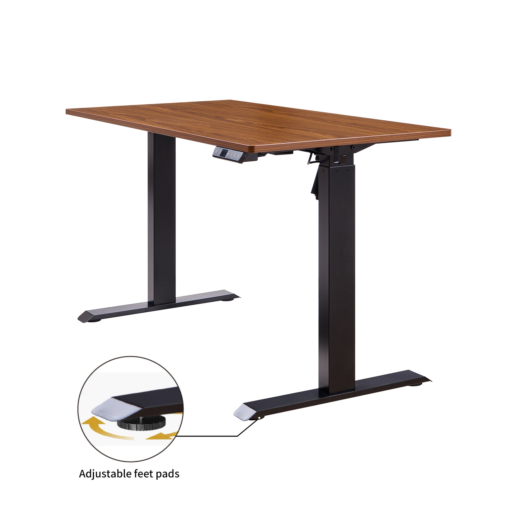 48" x 24" Electric Standing Desk workspace desk setup