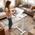 Mobile Adjustable Overbed Laptop Desk mobile laptop workstation
