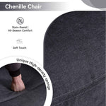 Chenille Massage Recliner with Heat & Remote Control detail image 4
