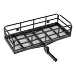 500 lb Folding Hitch Cargo Carrier for 2" Receiver for workshop, garage, storage, or utility use