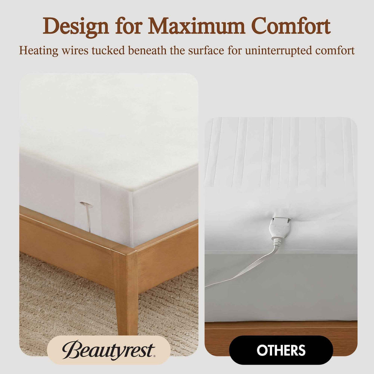 1-Piece Heated Mattress Pad