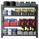 Heavy-Duty Adjustable Garage Shelving for Warehouse Storage for workshop, garage, storage, or utility use