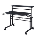 Techni Mobili Rolling Sit-to-Stand Laptop Cart mobile laptop workstation