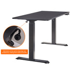 48" x 24" Electric Standing Desk workspace desk setup