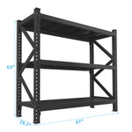 Heavy-Duty Adjustable Metal Storage Shelving Units for workshop, garage, storage, or utility use