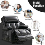 Power Lift Massage Recliner with Heat and Vibration detail image 5