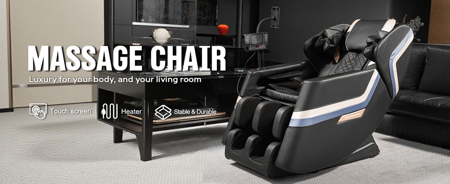 Zero Gravity Massage Recliner with Full-Body Air Pressure detail image 27