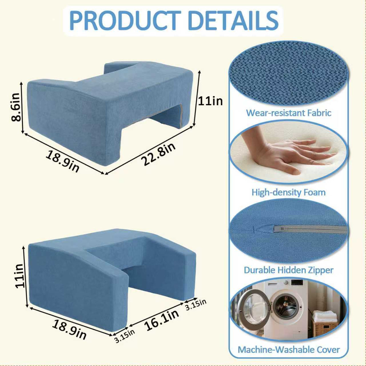 Multi-Functional Reading Lap Pillow Desk product image 27