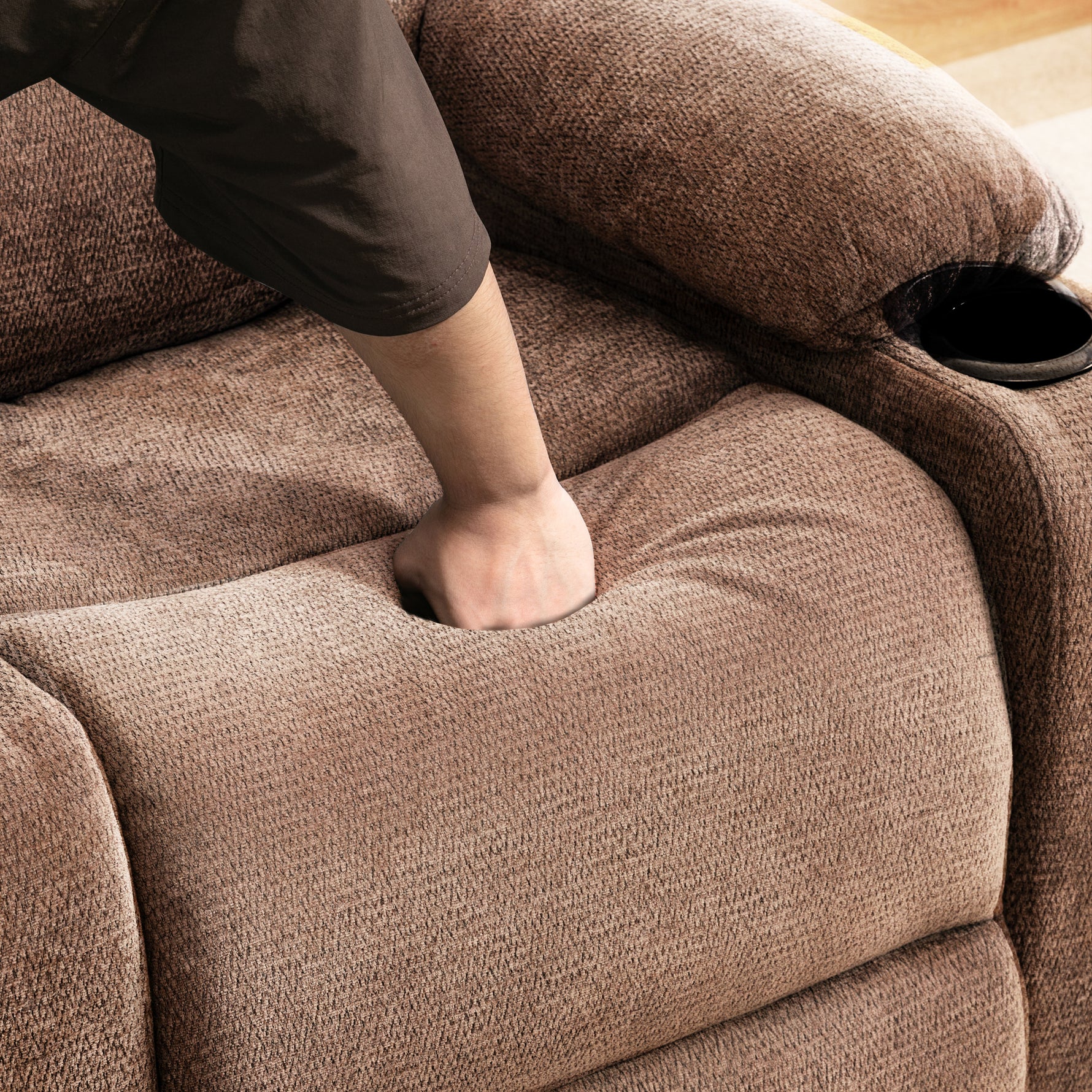 Dual-Motor Leather-Air Power Lift Recliner detail image 101