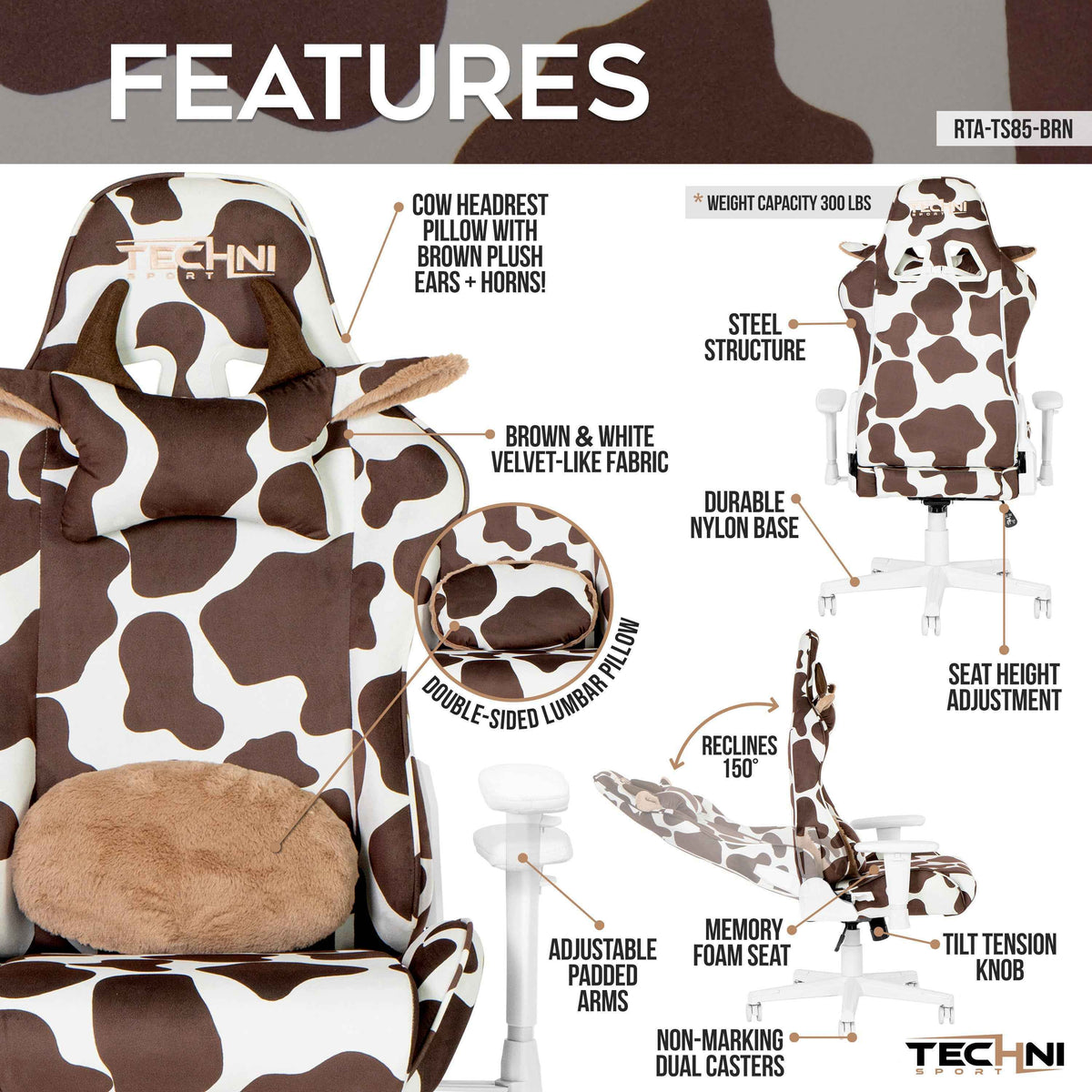 Techni Sport TS85 Ergonomic Office Chair product image 3